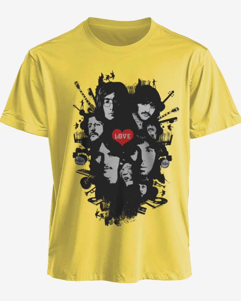 Polera The Beatles full color 2