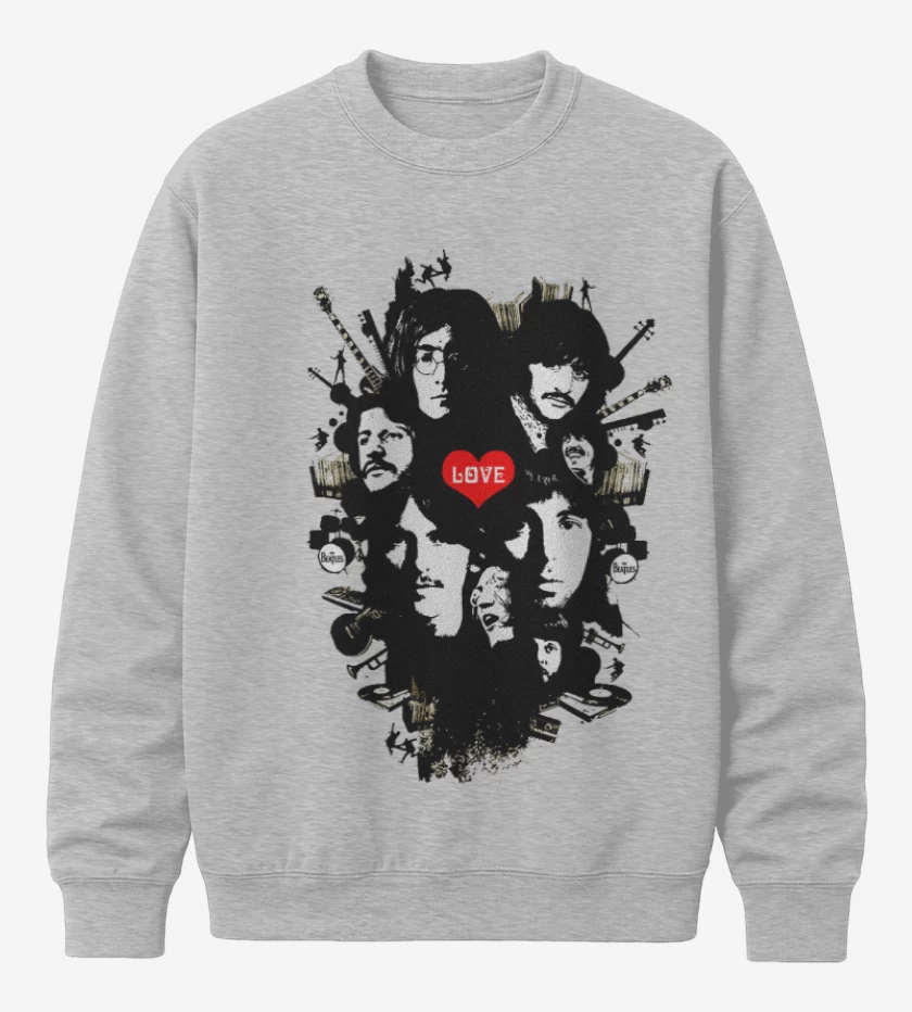 Poleron polo The Beatles full color 2