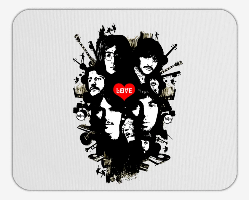 Mousepad The Beatles full color 2