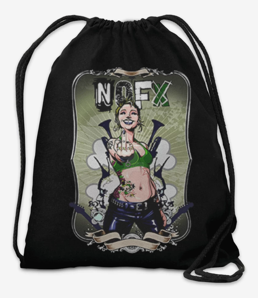 Mochila Negro de Nofx