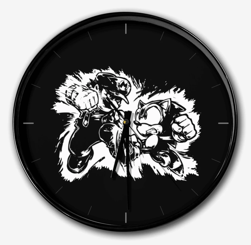 Reloj Tio del bigote Vs Herizo Sonico