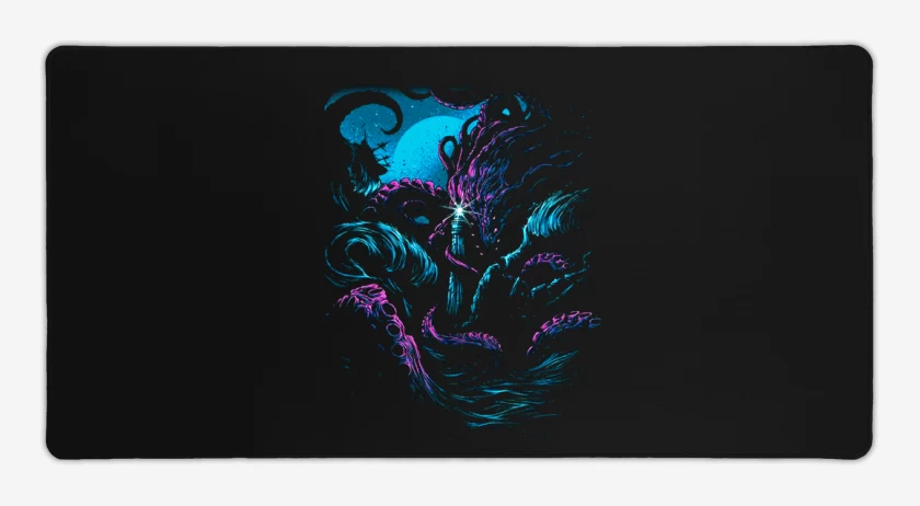 Mouse pad Gamer Negro de Faro