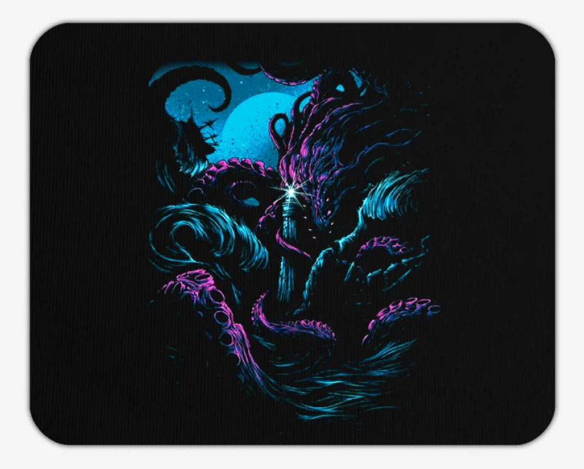 Mousepad Negro de Faro