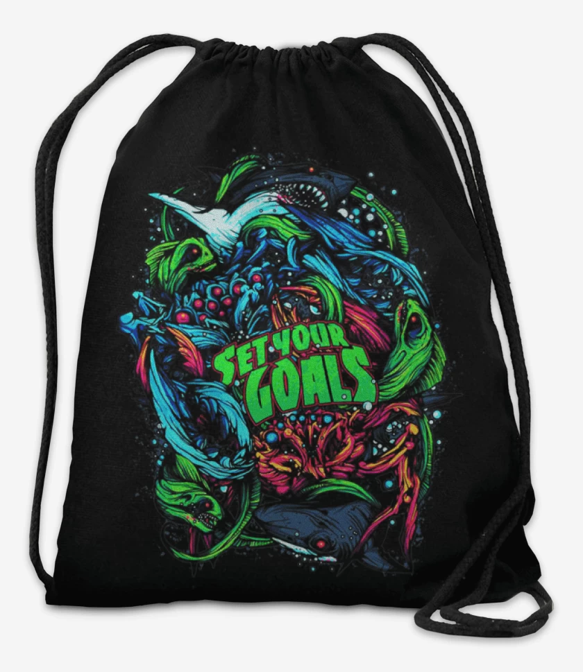Mochila Negro de Tiburoncines