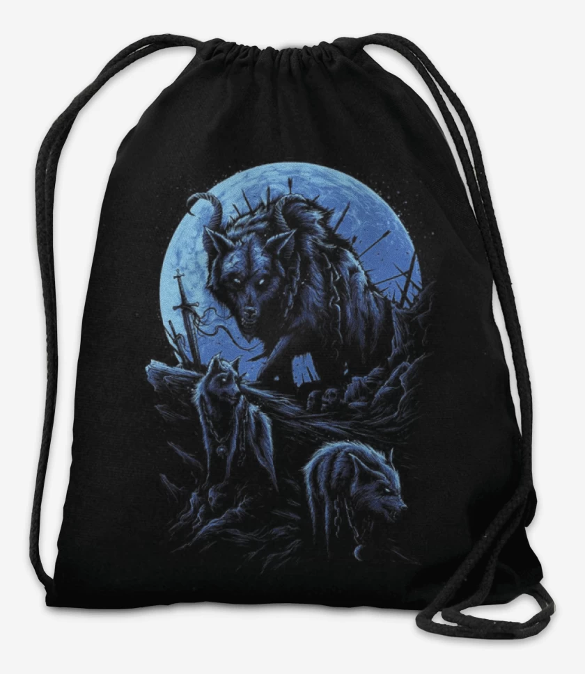 Mochila Negro de Wolf 3