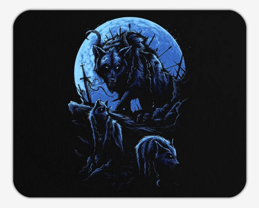 Mousepad Wolf 3