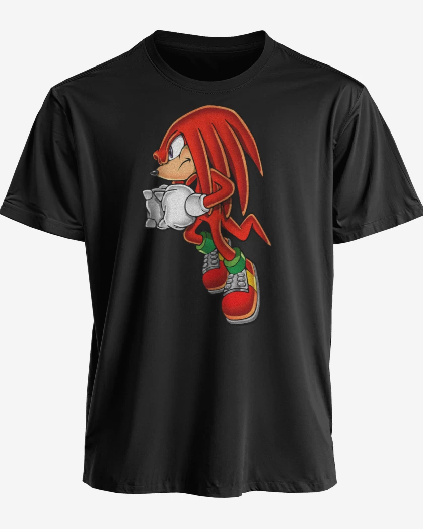 Polera premium Negro de Knuckles 