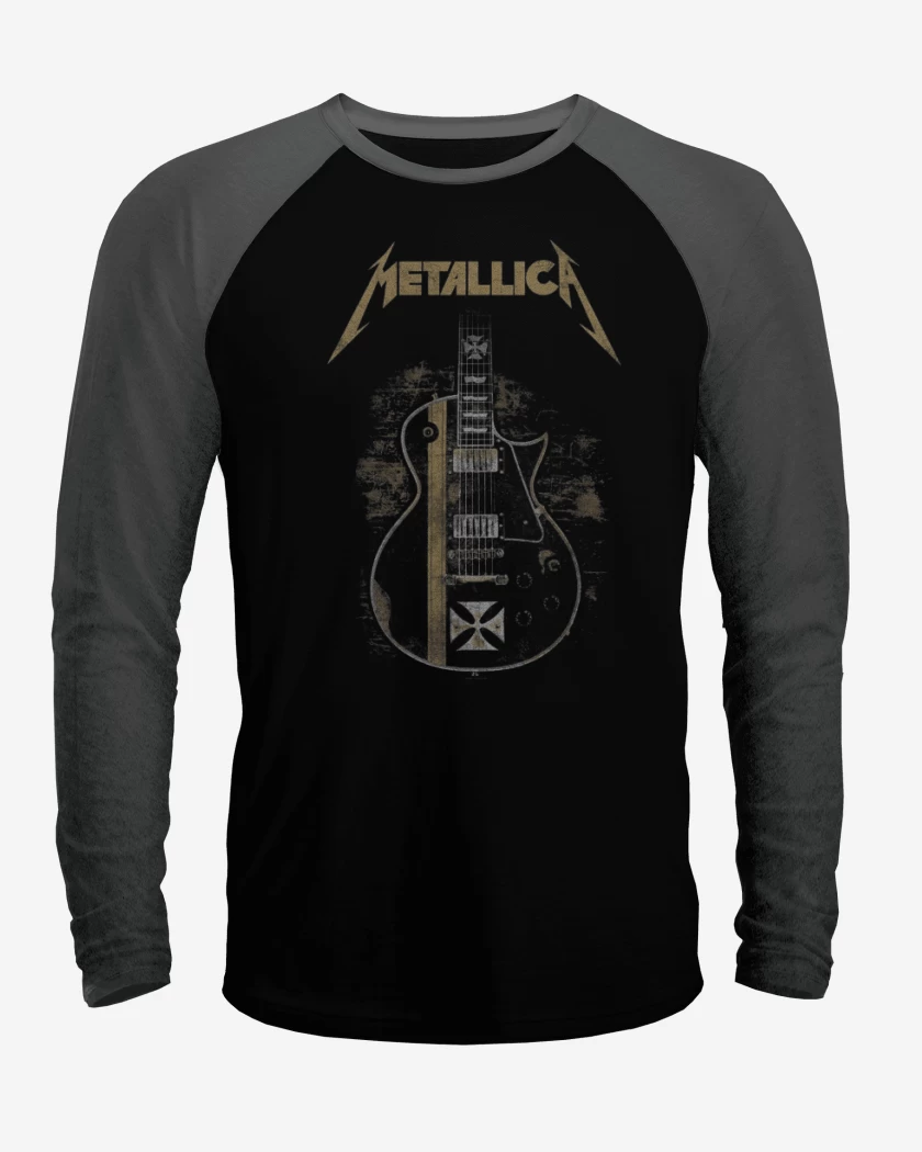 Polera Raglan Metallica 1