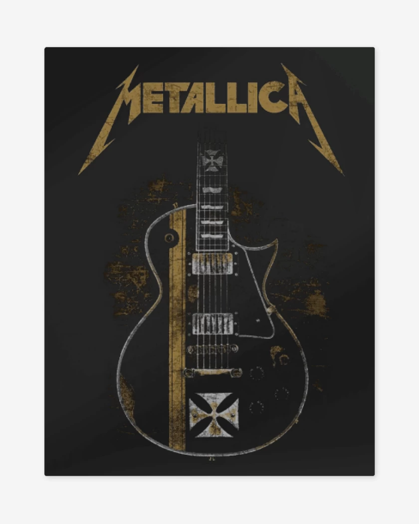 Print metalico Negro de Metallica 1