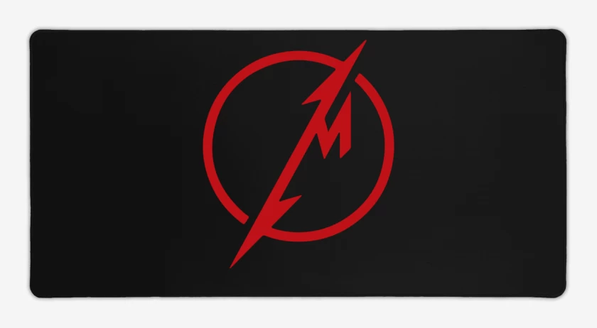 Mouse pad Gamer Negro de Metallica 2