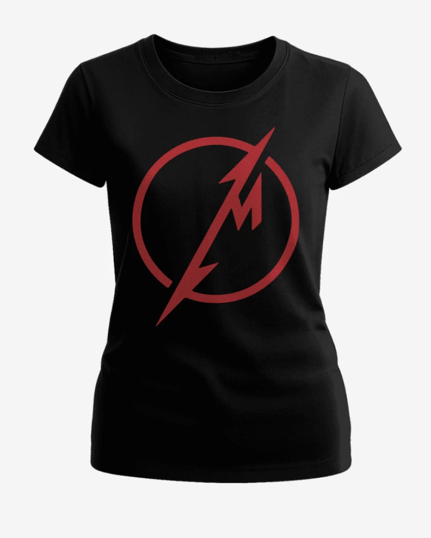 Polera de Mujer Negro de Metallica 2