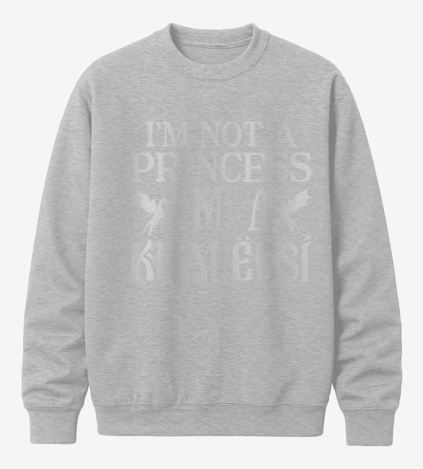 Poleron polo Gris Melange de Khaleesi