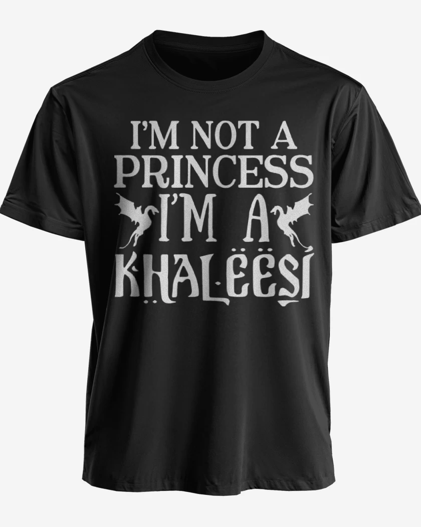 Polera premium Negro de Khaleesi