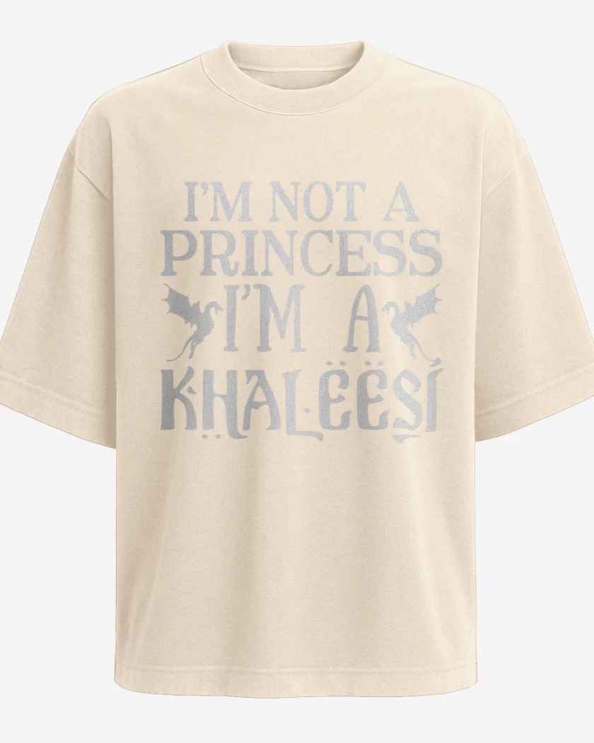 Polera Oversize Beige de Khaleesi