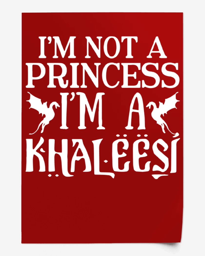 Print Rojo de Khaleesi