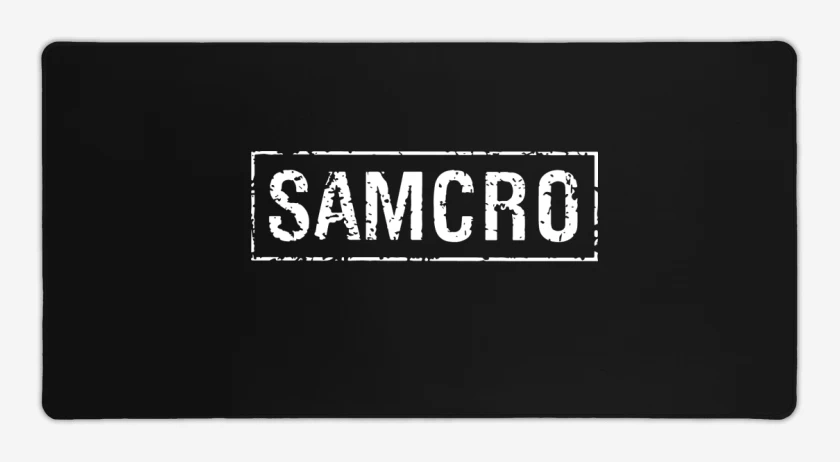 Mouse pad Gamer Negro de SAMCRO