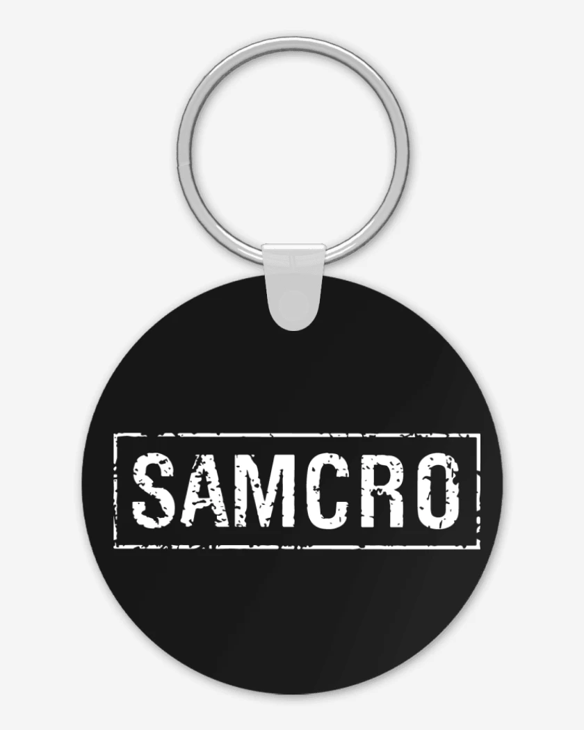 Llavero Negro de SAMCRO