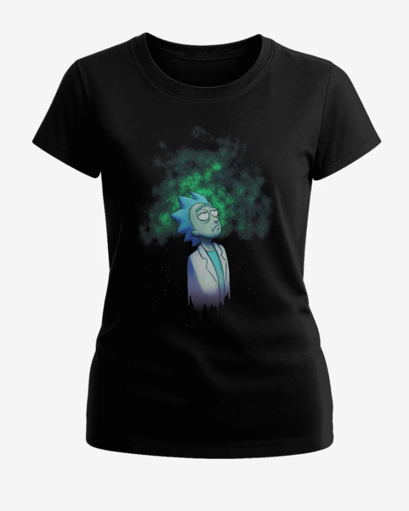 Polera de Mujer Negro de Rick