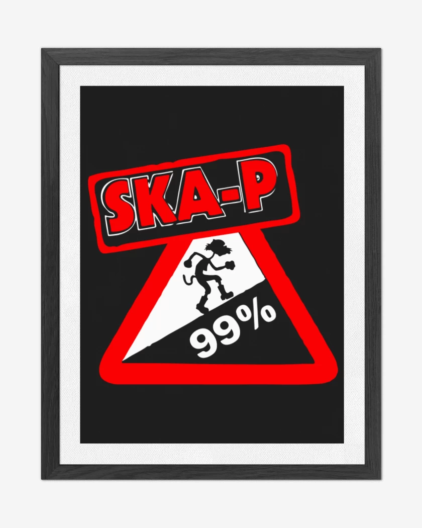 Cuadro decorativo Negro de Ska-p