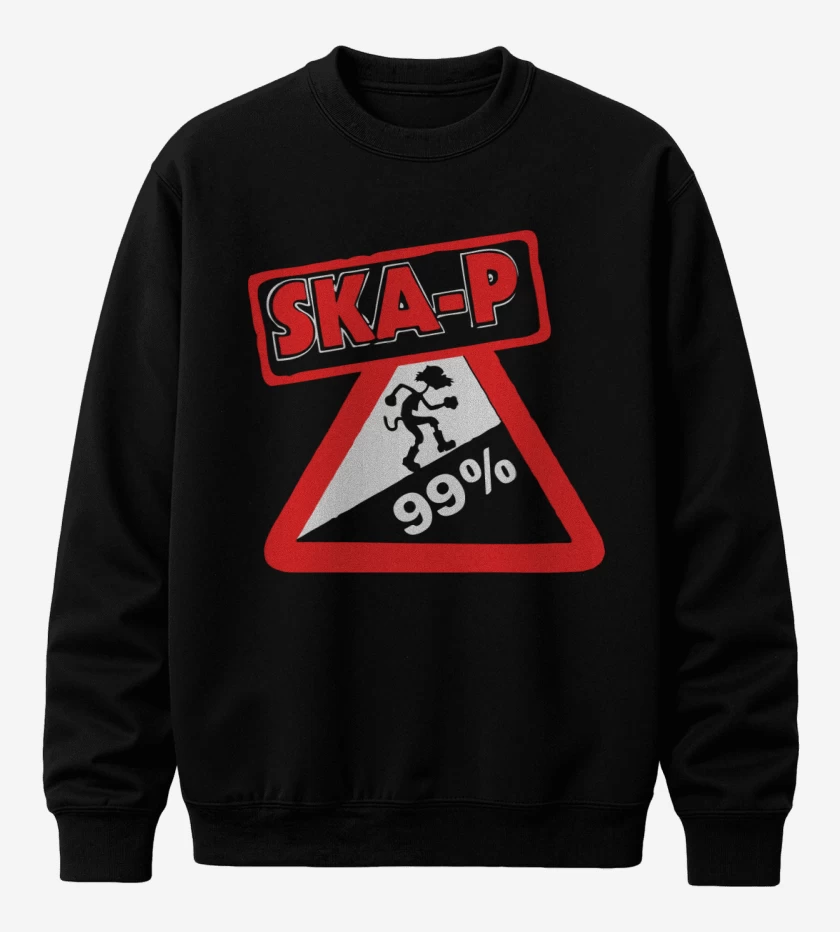 Poleron polo Negro de Ska-p