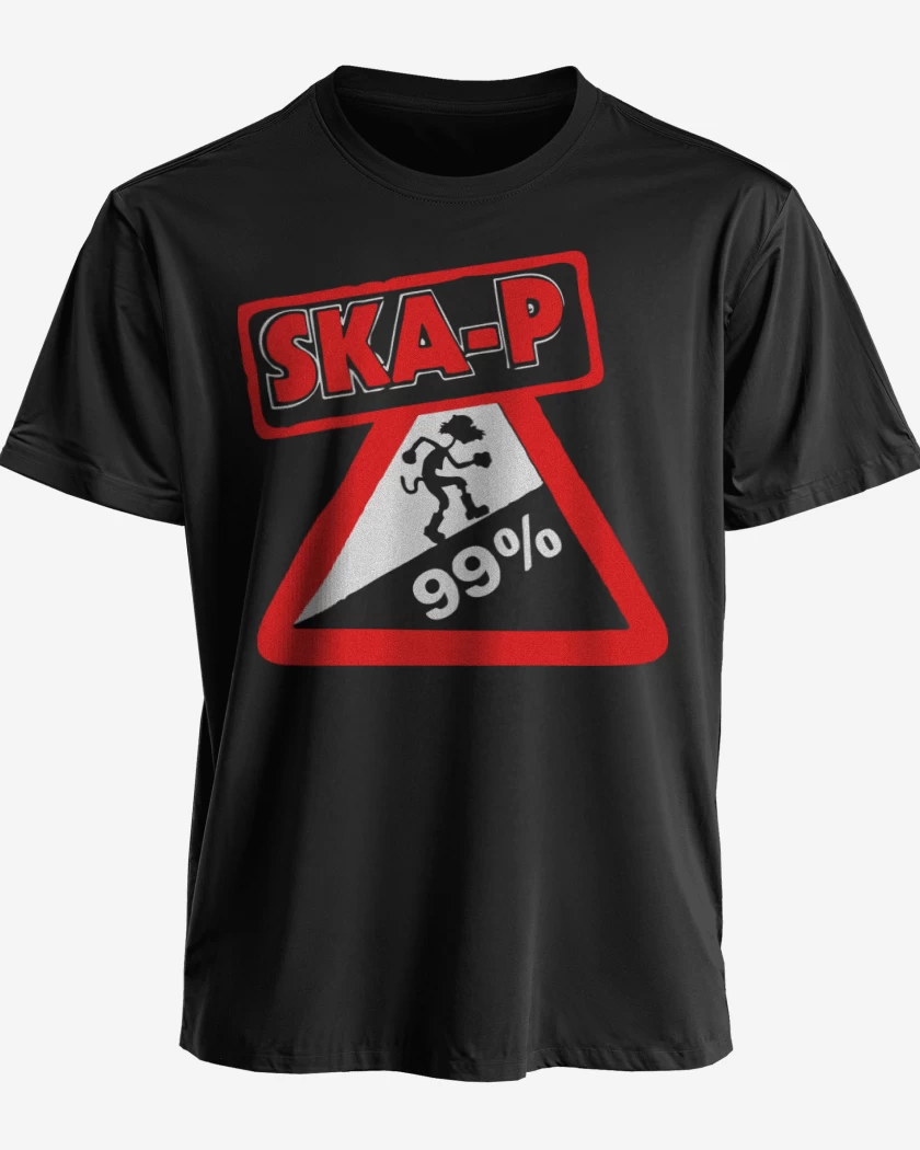 Polera premium Negro de Ska-p