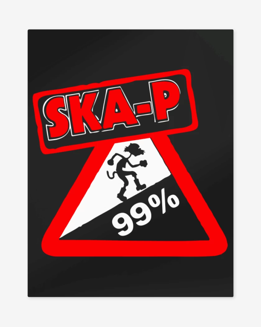 Print metalico Ska-p