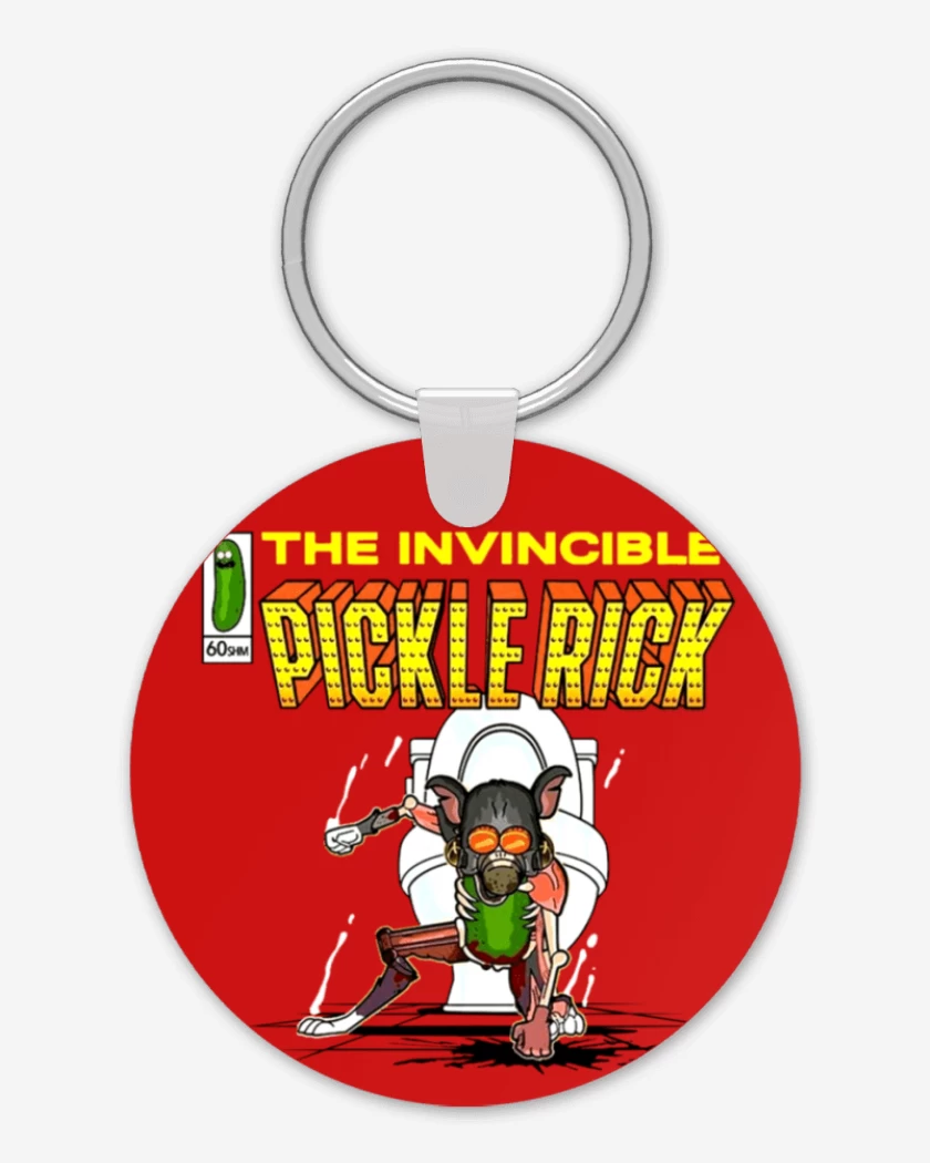 Llavero The invincible Pickle Rick