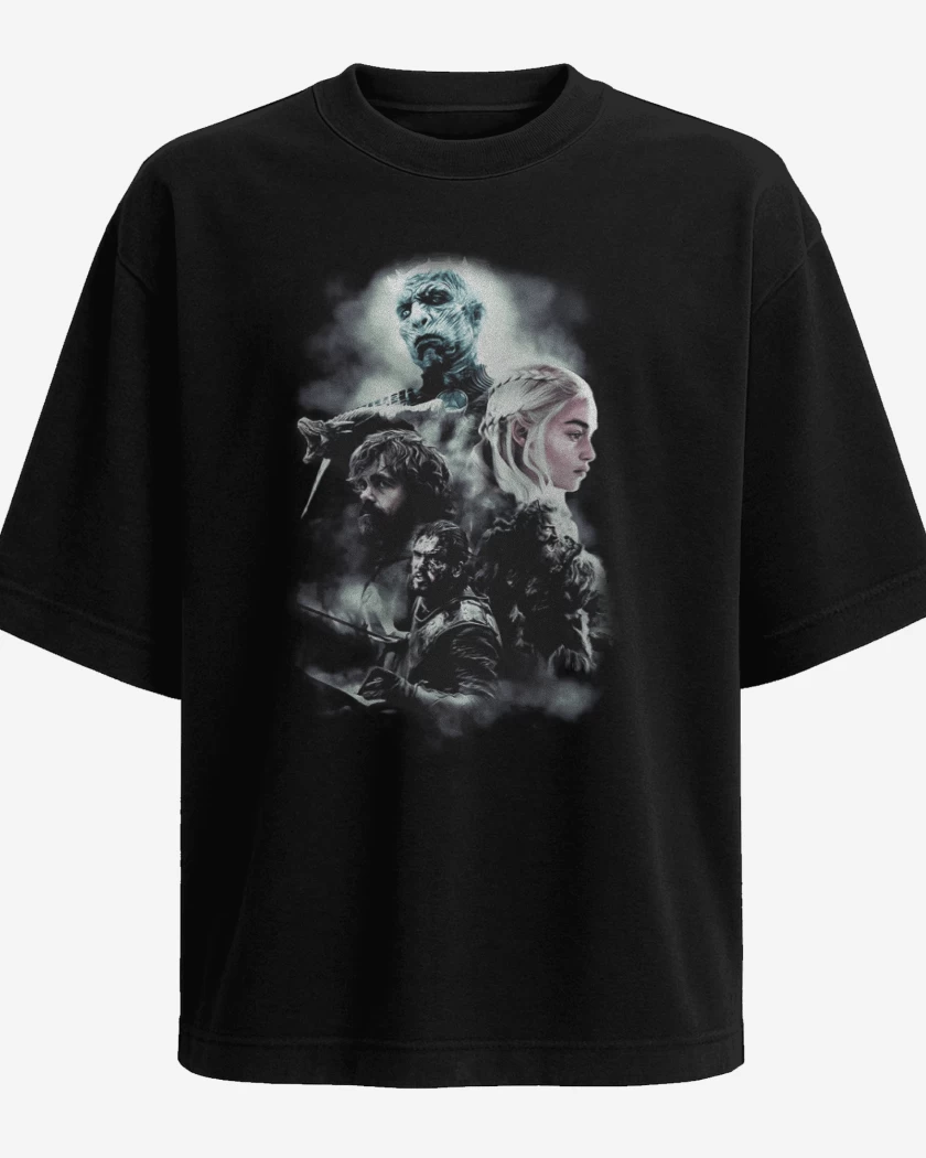 Polera Oversize Negro de GOT