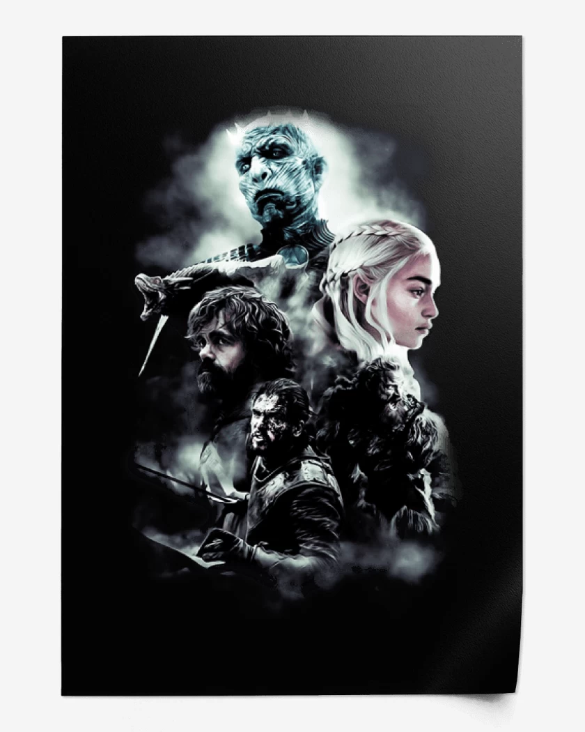 Print Negro de GOT