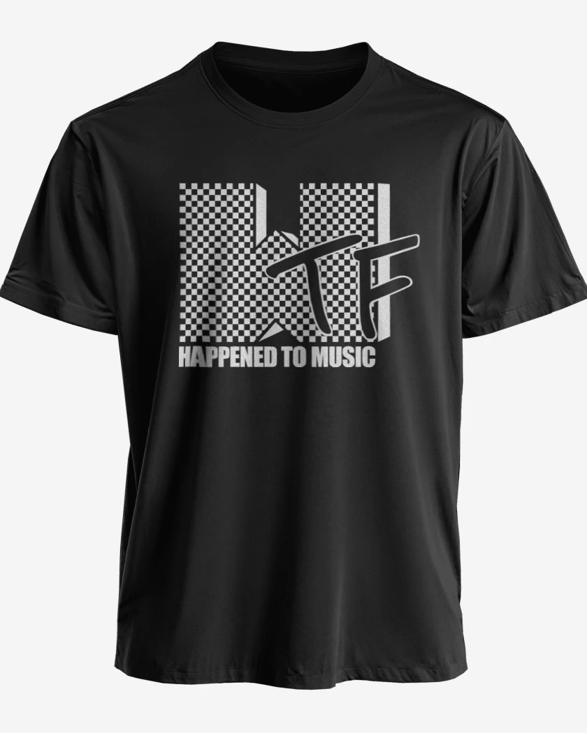Polera premium Negro de WTF - Happened to music