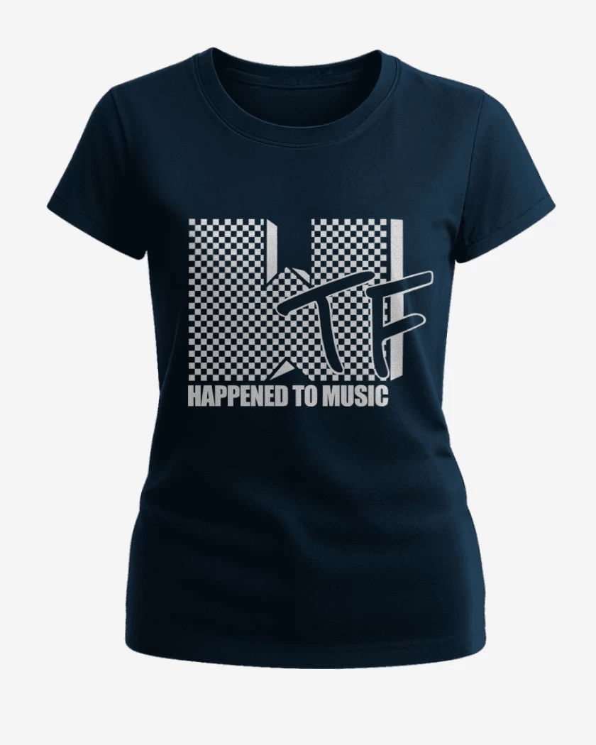 Polera de Mujer Azul Marino de WTF - Happened to music