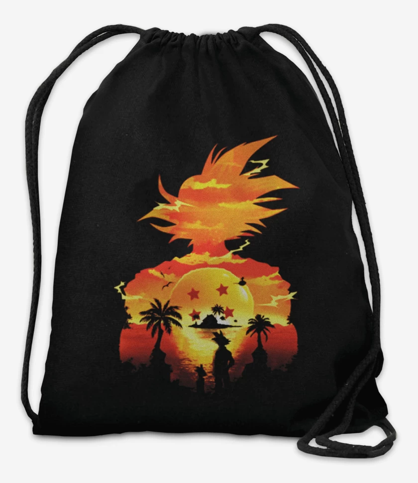 Mochila Negro de Dbz horizonte