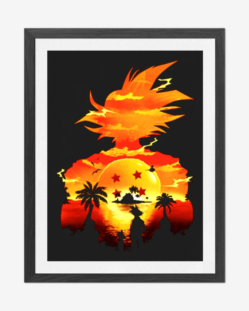 Cuadro decorativo Dbz horizonte