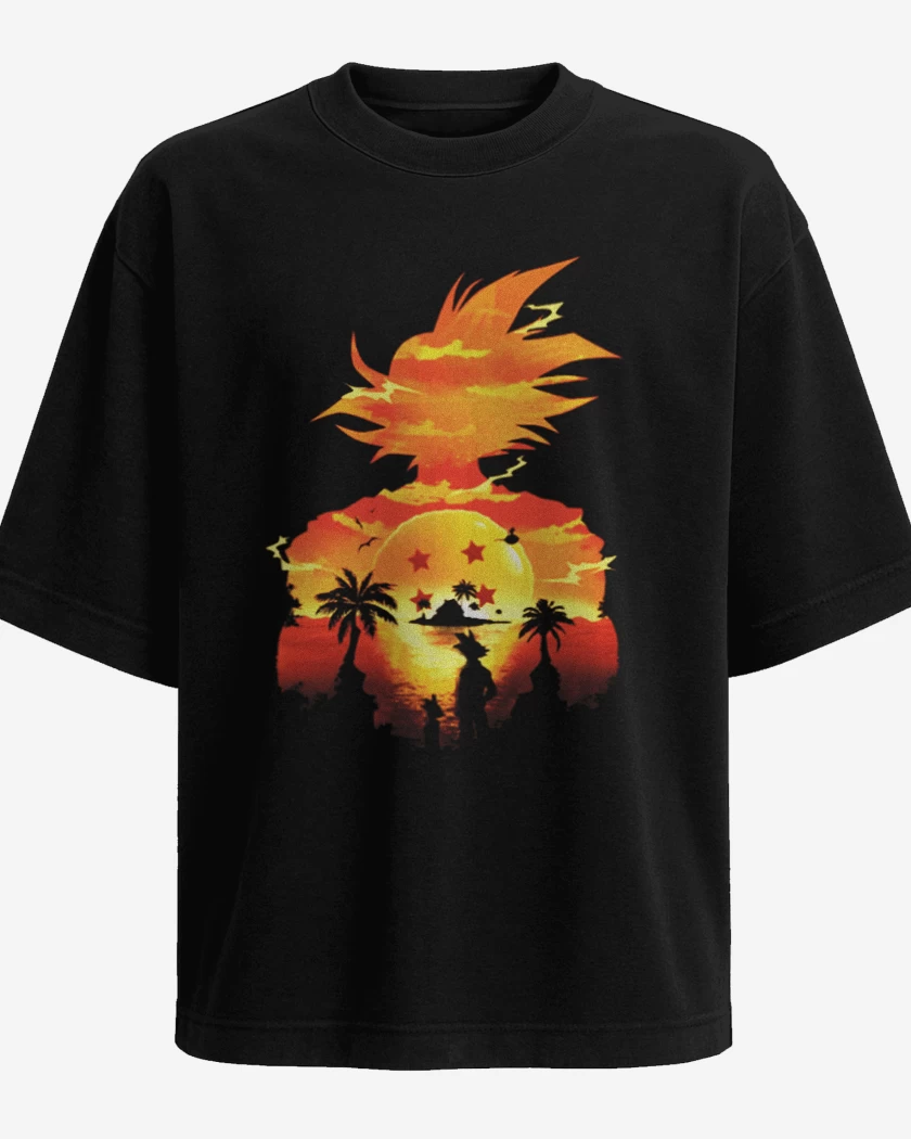 Polera Oversize Dbz horizonte