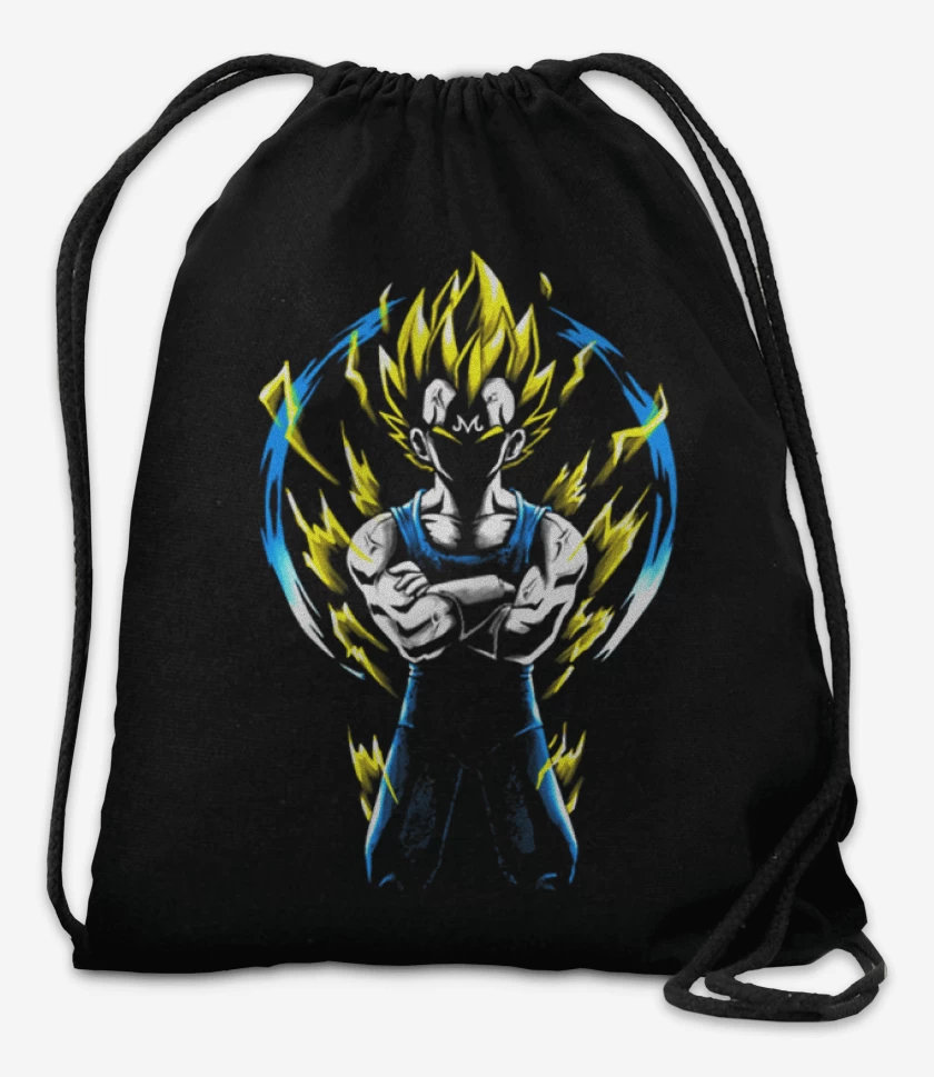 Mochila Negro de Majin vegeta