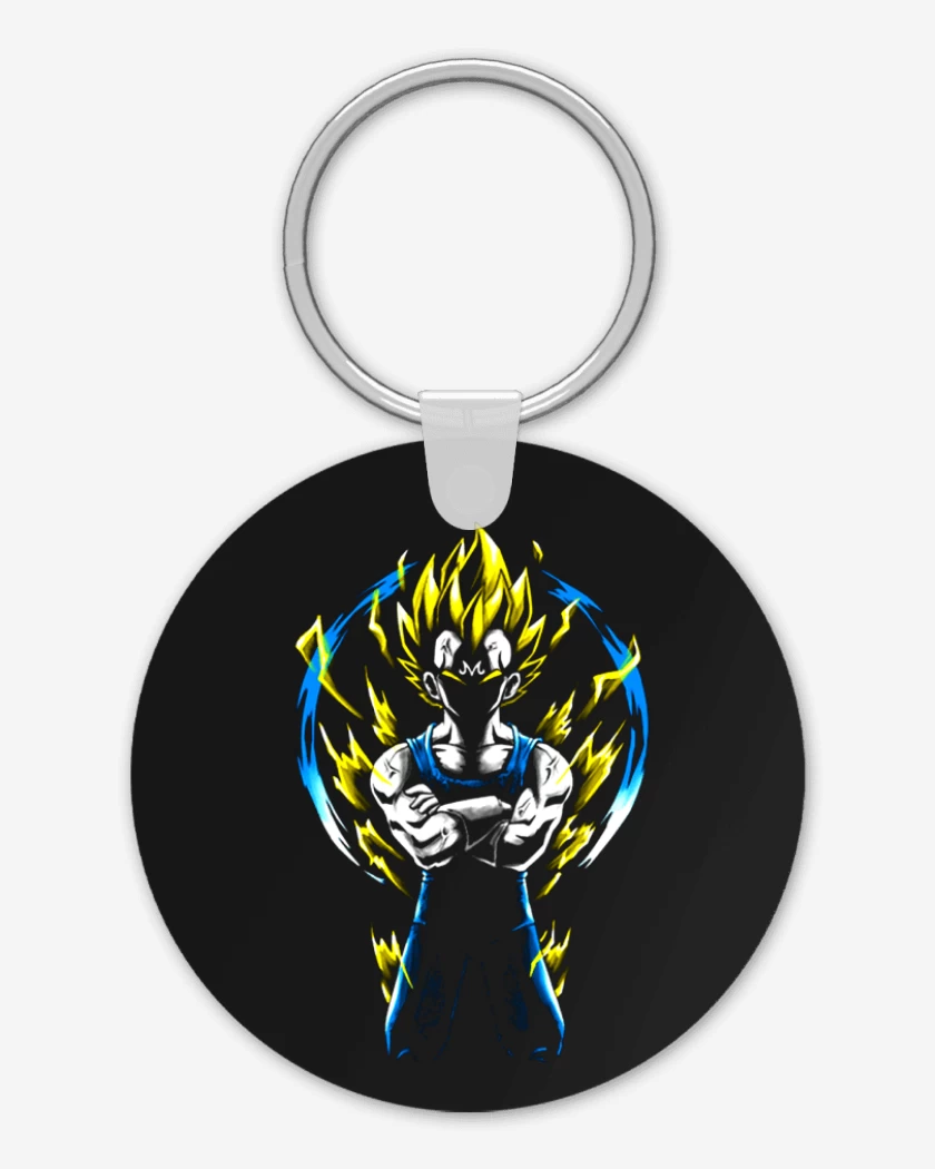 Llavero Negro de Majin vegeta