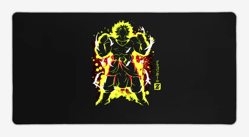 Mouse pad Gamer Negro de Broly