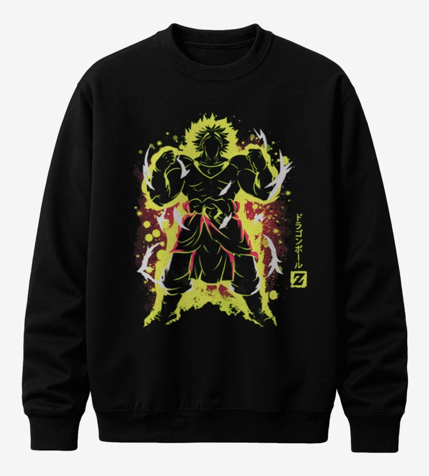 Poleron polo Negro de Broly