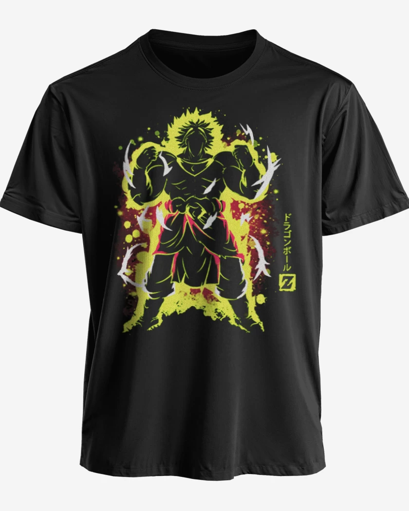 Polera premium Negro de Broly