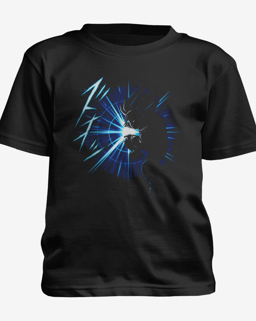Polera de niño Negro de Kame hame