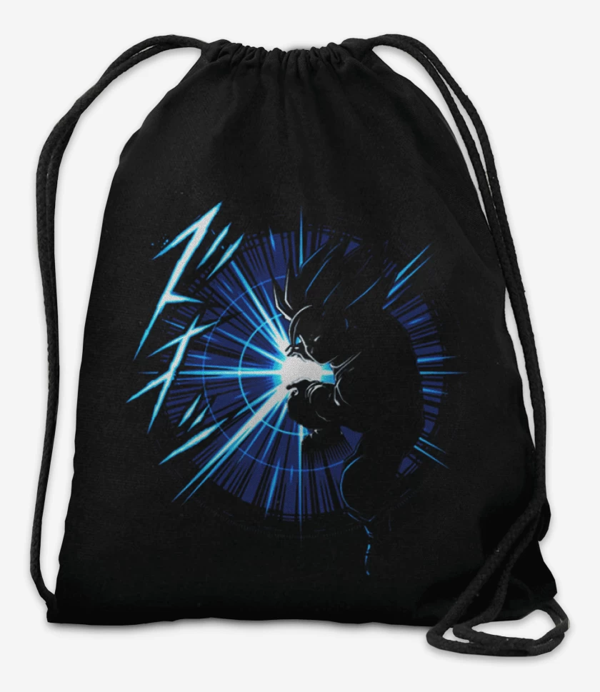 Mochila Negro de Kame hame