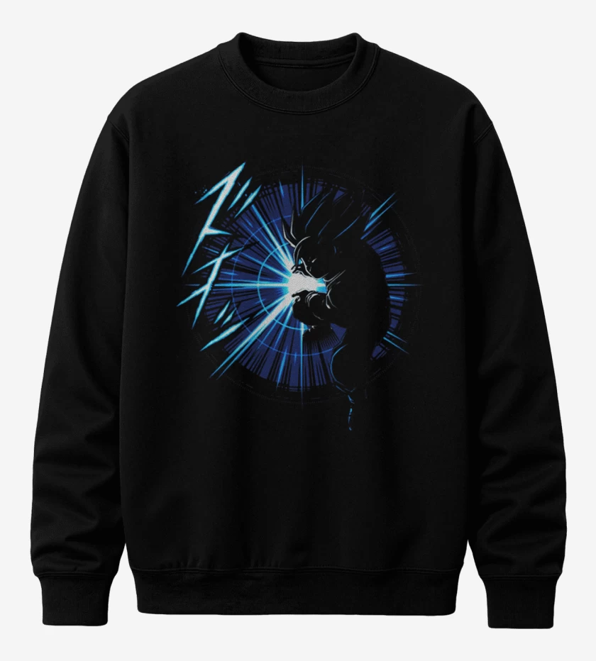 Poleron polo Negro de Kame hame