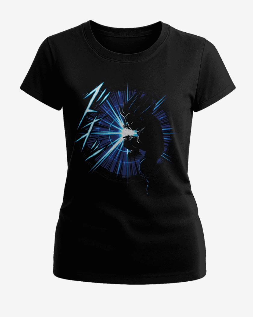 Polera de Mujer Negro de Kame hame
