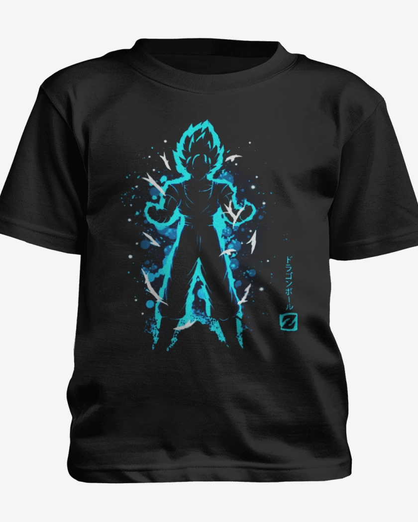 Polera de niño Negro de Goku 3
