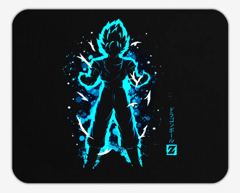 Mousepad Negro de Goku 3