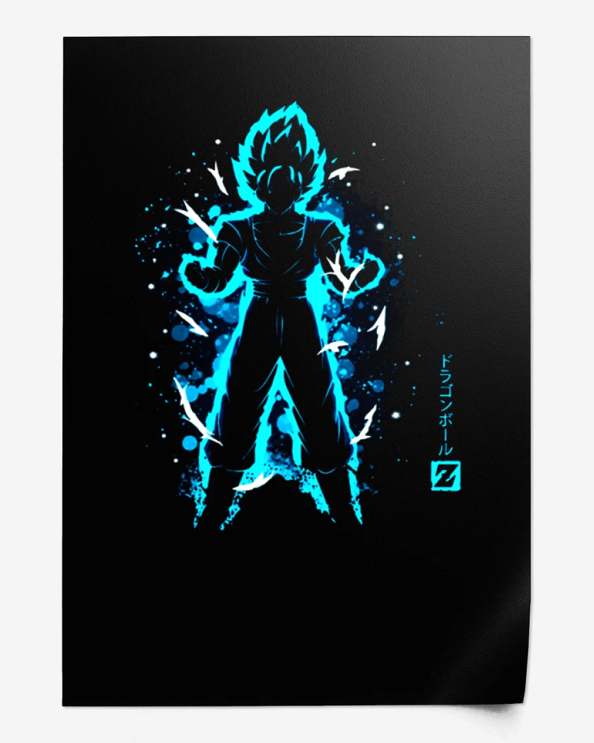 Print Negro de Goku 3
