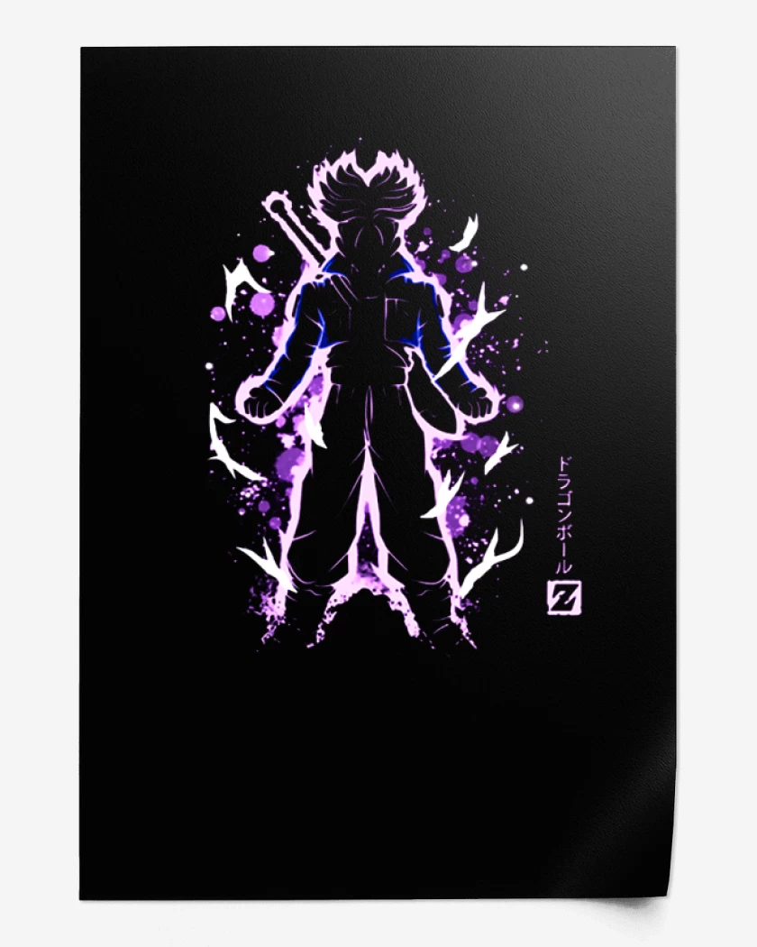 Print Negro de Trunks