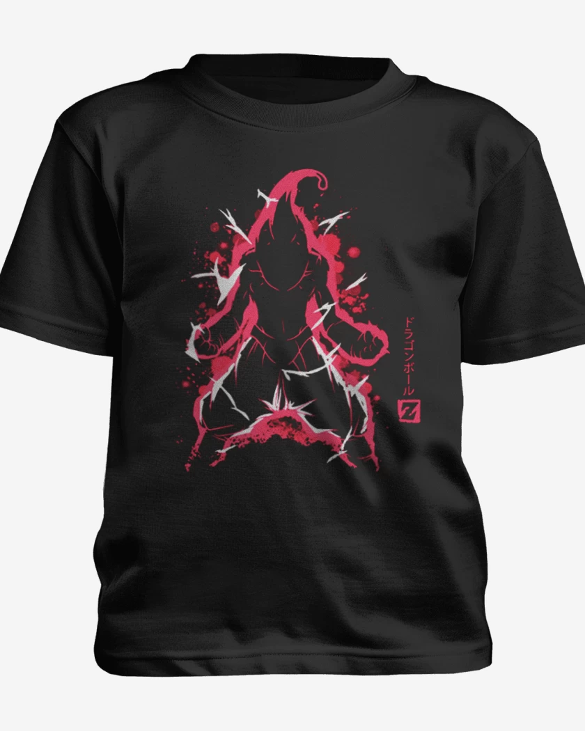Polera de niño Negro de boo 