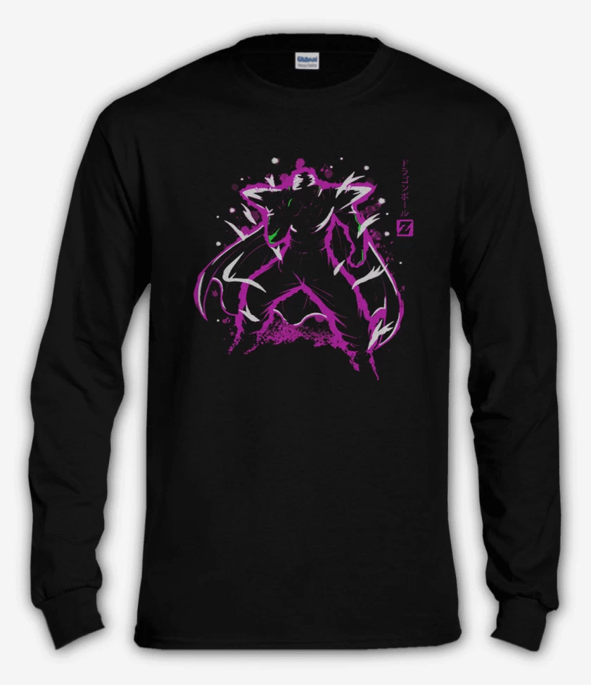 Polera manga larga Negro de Piccolo