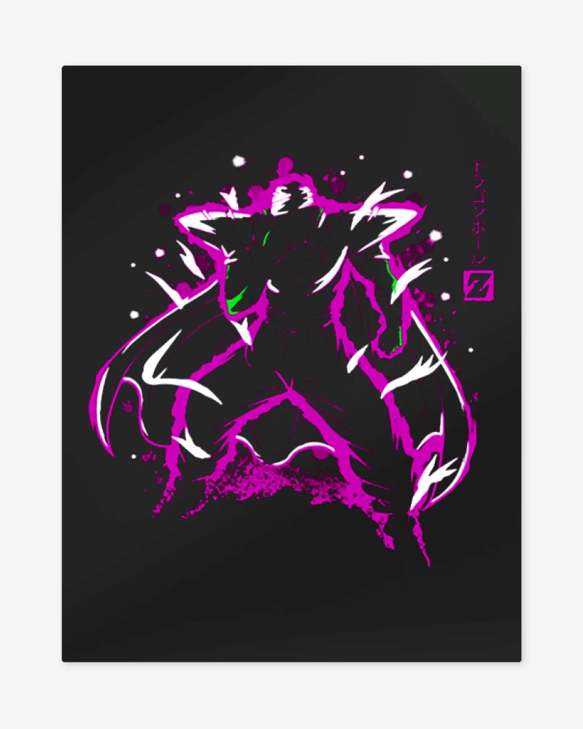 Print metalico Negro de Piccolo